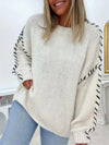 SERAH™ Cozy Casual Round-Neck Long-Sleeve Sweater