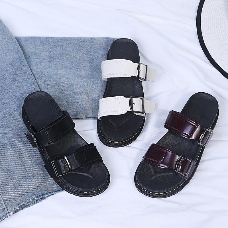 PEARY™ Comfort Buckled Platform Sandals — Summer-Ready, All-Day Comfort