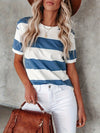 KAELY™ Effortless Classic Stripe Tee