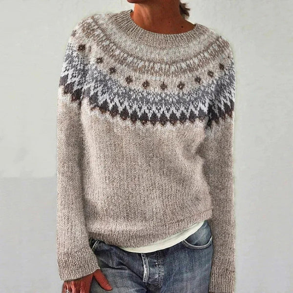 EMY™ Cozy Icelandic Sweater – Soft, Snug Warmth with Timeless Nordic Style