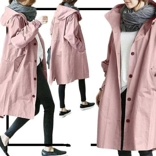 EVA™ Tailored Fashion Trench Coat — Sleek, Sophisticated Outerwear