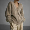 ADELE™ Luxe Fuzzy Mohair Cardigan