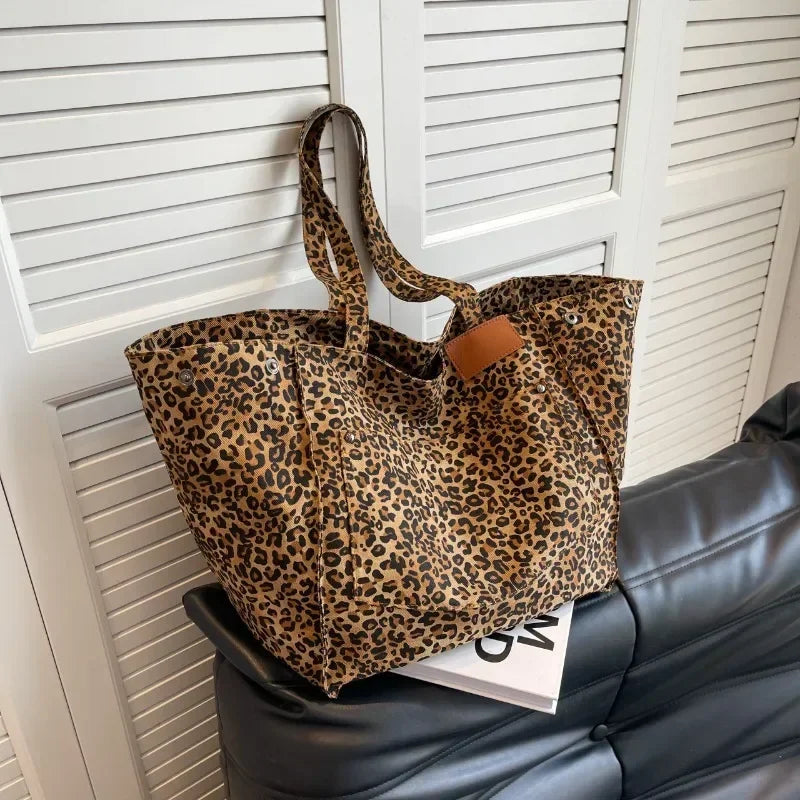 ODILE™ Effortless-Chic Leopard Tote Bag – The Ultimate Everyday Style Tote