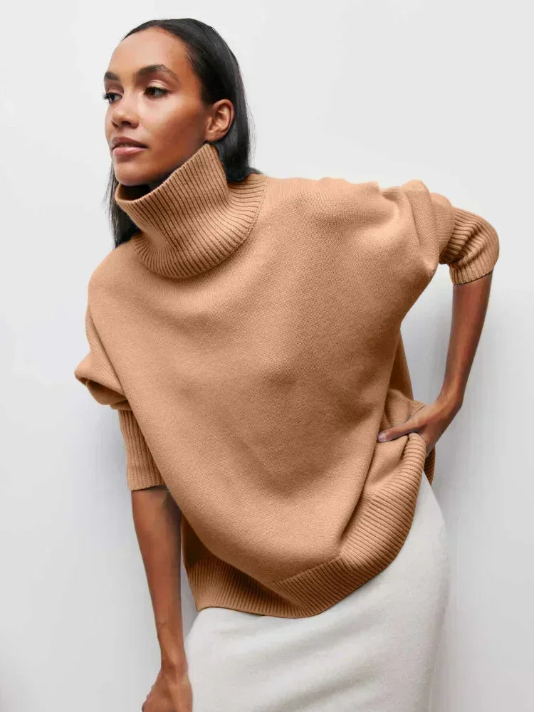 Alyssa™ – Luxe Turtleneck Sweater for Timeless Elegance
