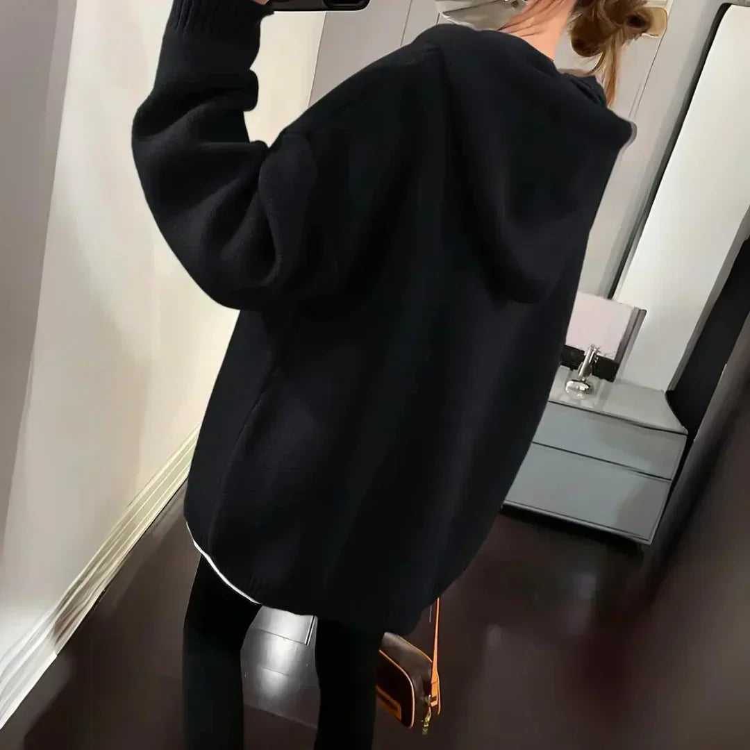 SMILEY™ Cozy Oversized Hoodie - Ultra-Soft & Relaxed-Fit Comfort