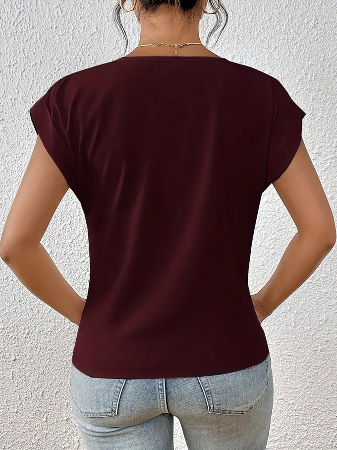 BELLE™ | The Effortlessly Chic V-Neck Top