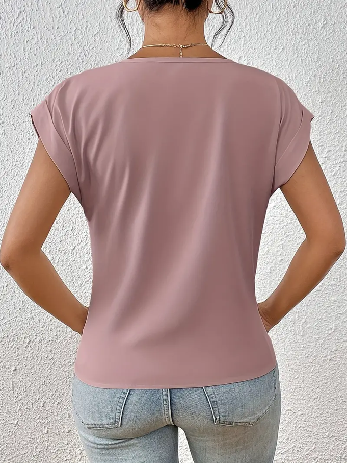 BELLE™ | The Effortlessly Chic V-Neck Top