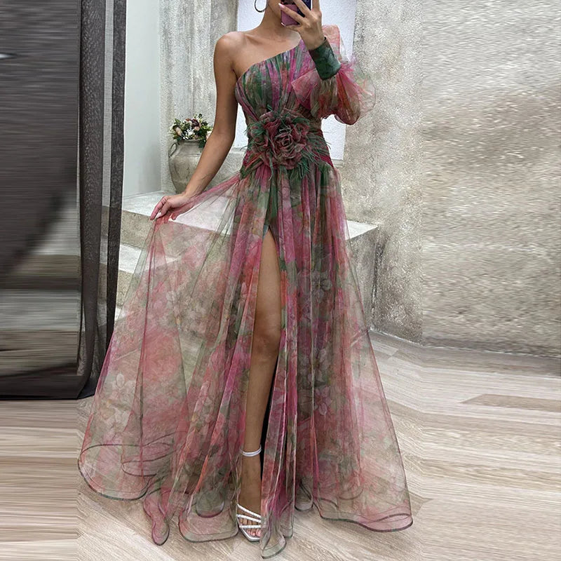 JULIANA™ Enchanting Dreamy Floral Elegance Dress
