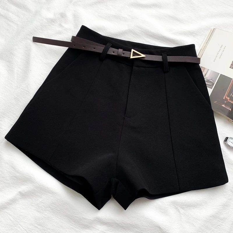 RACHELLE™ Sleek High-Waisted Shorts for a Flattering Silhouette