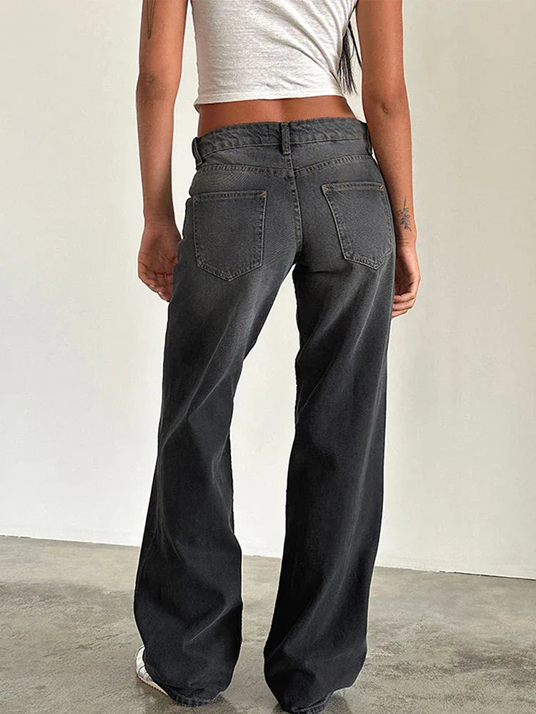 SYLVAINE™ – Vintage-Inspired Casual Baggy Jeans