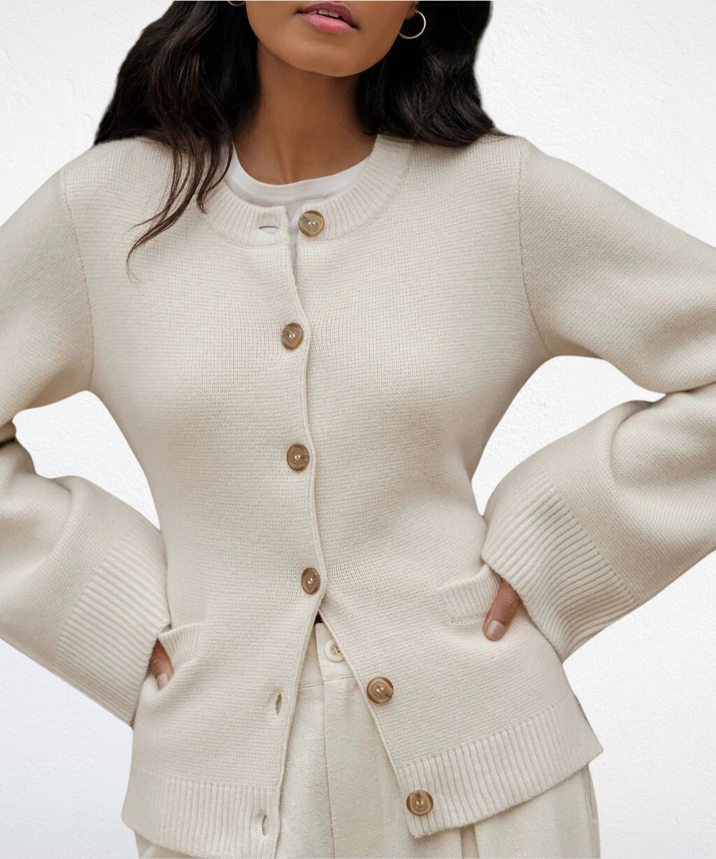 CLARA™ Cardigan — Cozy Knit, Timeless Style