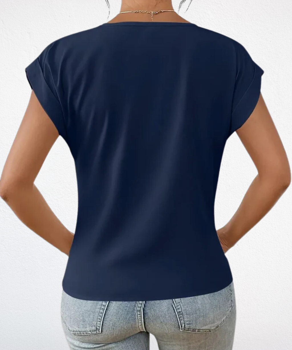 BELLE™ | The Effortlessly Chic V-Neck Top