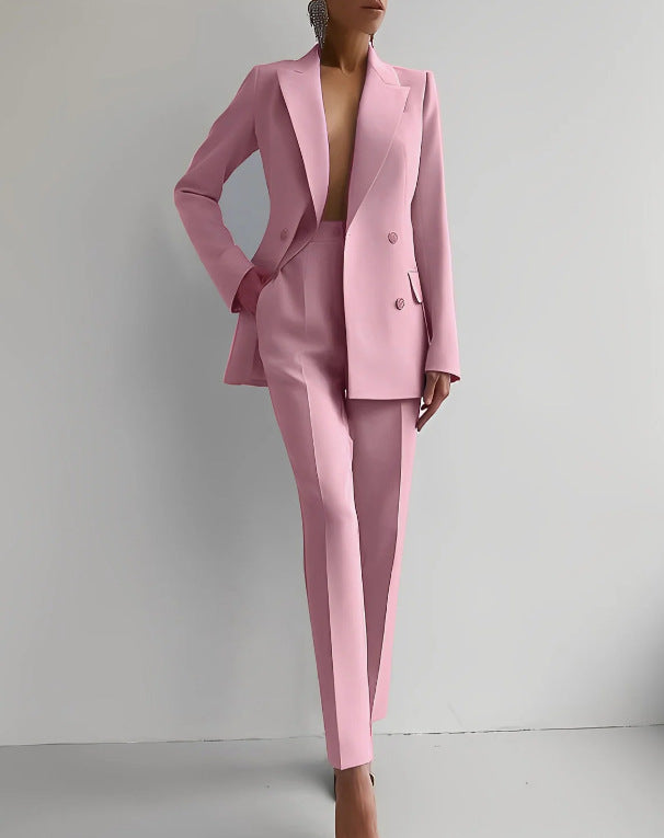 VICTORIA™ Sleek Tailored Suit - Modern, Polished, and Precisely Tailored