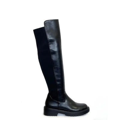 CLAUDIA™ Magic Stretch Boot - Comfortable Wide Fit for Calves Up to 55cm, Size Down for a Standard Fit