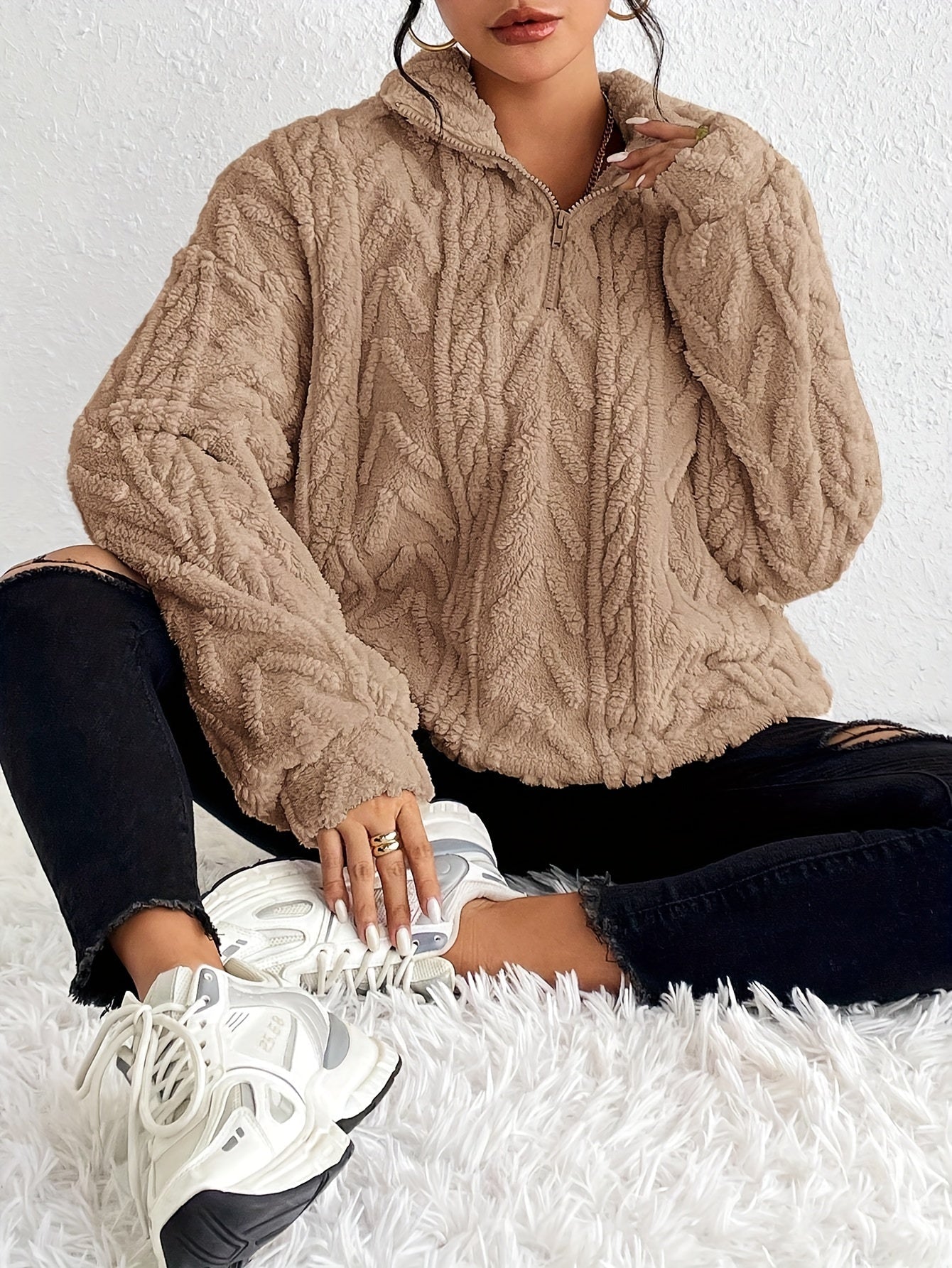 CLARE™ Cozy Knit Sweater