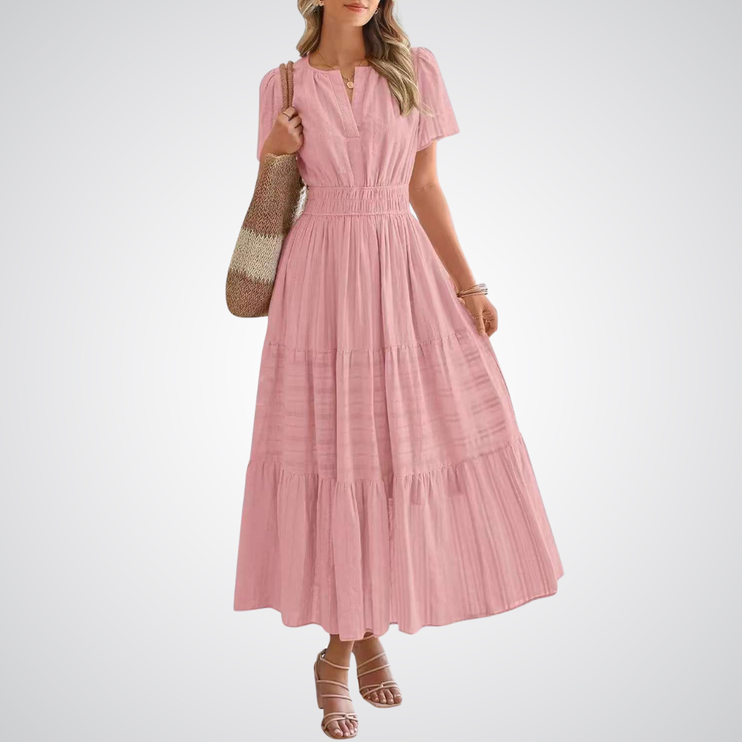 CARLA™ Casual Maxi Dress – Effortless Everyday Chic