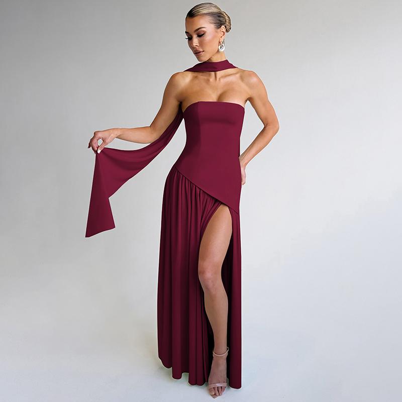 LINDSAY™ - Sleek Sleeveless Bodycon Maxi Dress for Party Nights