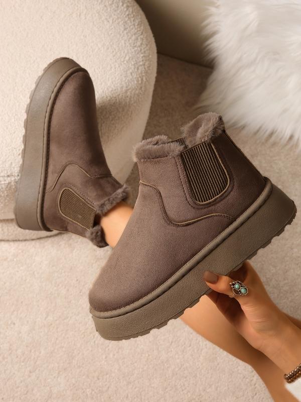 LUCY™ Women's High-Top Snow Boots — Warm, Thick-Sole Comfort for Winter