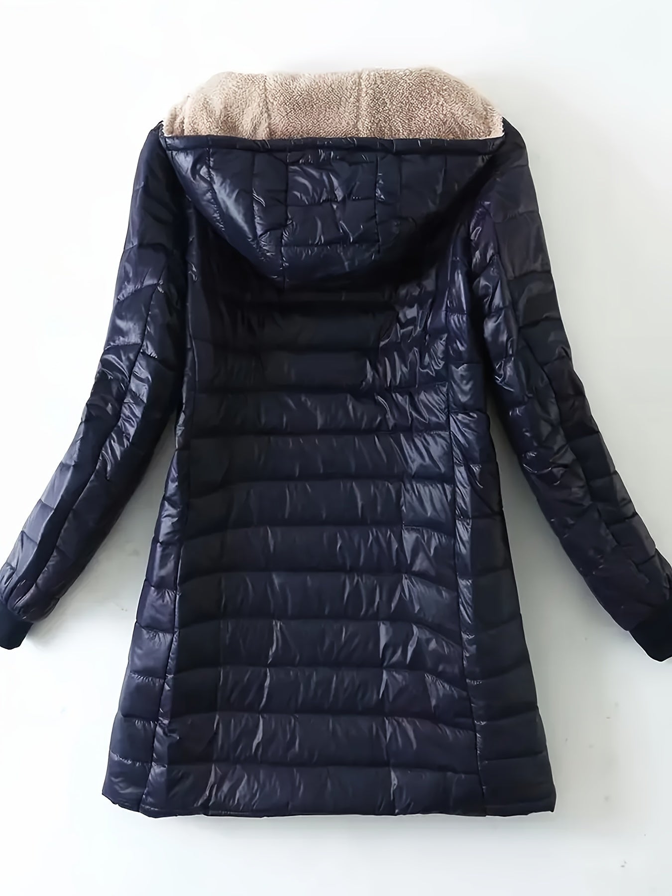 VICKY™ Cozy Fleece-Lined Puffer Jacket — Plush Warmth & Everyday Style