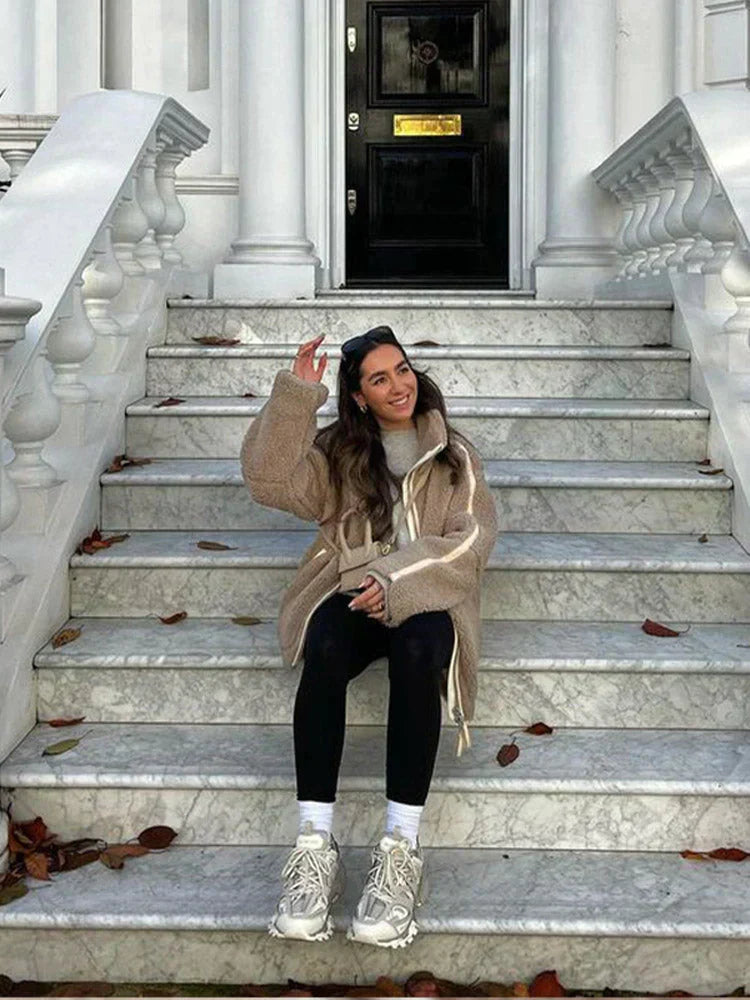 ISLA™ Luxe Teddy Jacket – Ultra-Soft, Plush Outerwear for Everyday Luxury