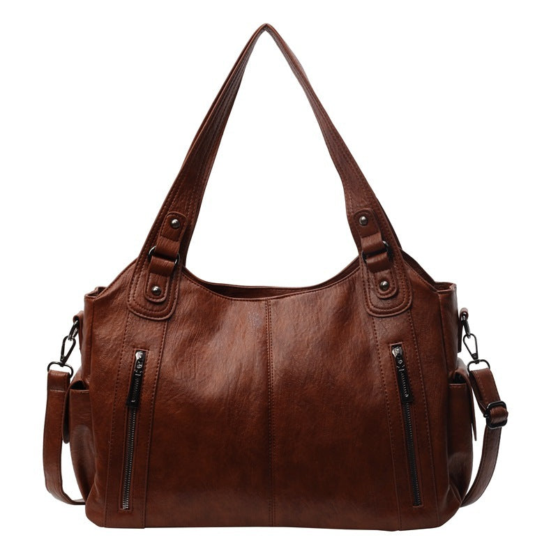 NOEMIE™ Timeless Classic Leather Tote Bag