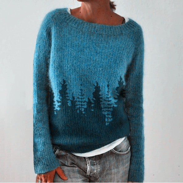 LAURIE™ Forest Knit Sweater - Soft, Cozy Knitwear for Everyday Style