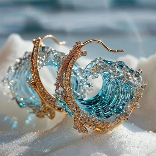 BEATRICE™ Ocean's Oath Earrings — Timeless Seaside Elegance