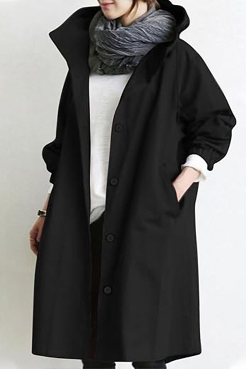 BARBARA™ Oversized Water-Resistant Windbreaker — Weatherproof, Modern Essential