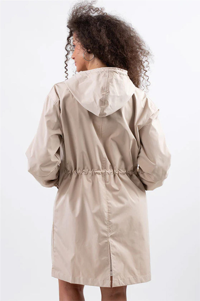 BARBARA™ Oversized Water-Resistant Windbreaker — Weatherproof, Modern Essential