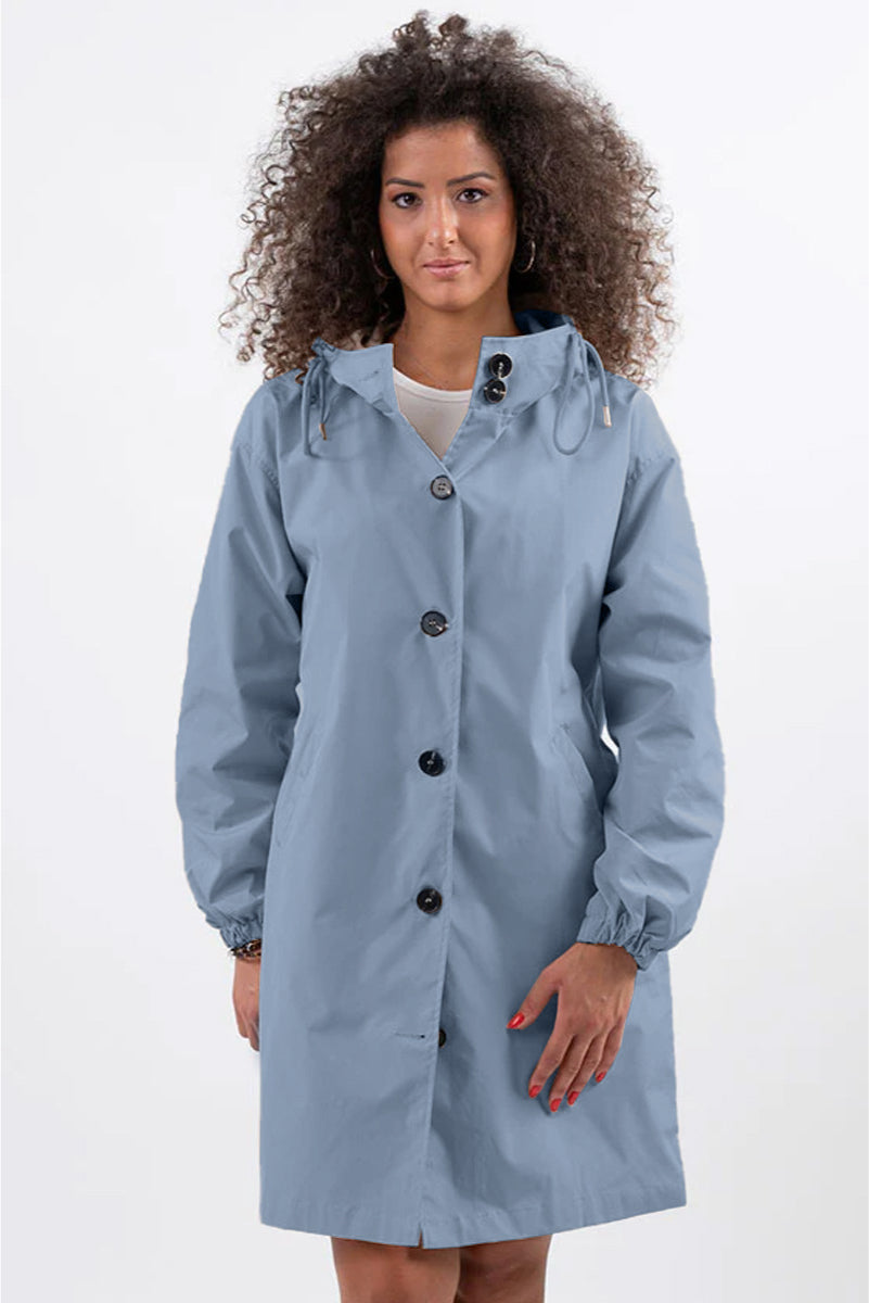 BARBARA™ Oversized Water-Resistant Windbreaker — Weatherproof, Modern Essential
