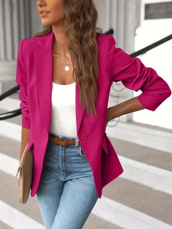 LIANA™ – Effortlessly Chic, Sleek Minimalist Blazer