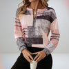 STACEY™ - Sophisticated Half-Zip Knit Sweater